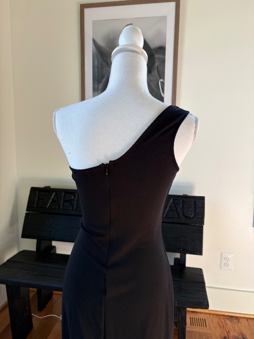 One Shoulder Maxi Dress